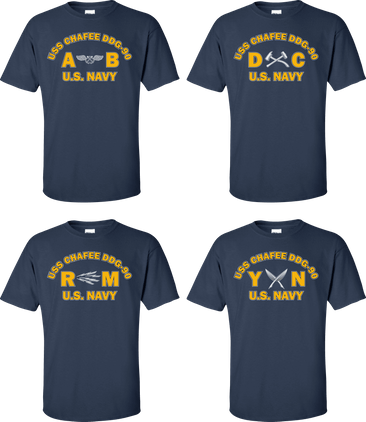 USS CHAFEE DDG-90 Rates Apparel