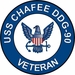 USS Chaffee DDG-90 Veteran Decal Sticker