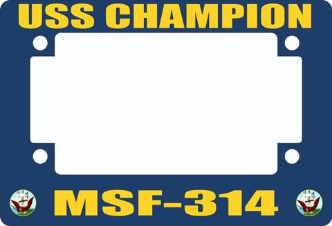 USS Champion MSF-314 Motorcycle Frame