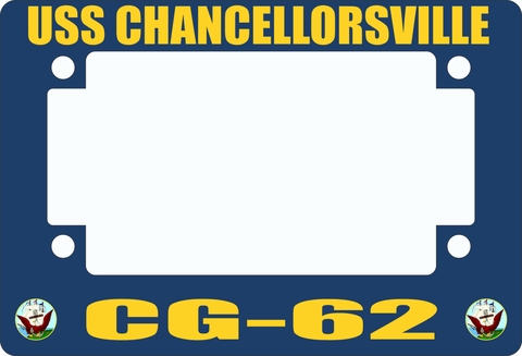 USS Chancellorsville CG-62 Motorcycle Frame