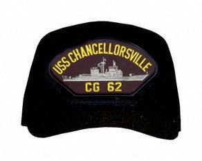 USS Chancellorsville CG 62 Ship Cap