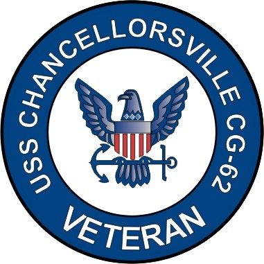 USS Chancellorville CG-62 Veteran Decal Sticker
