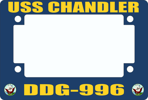 USS Chandler DDG-996 Motorcycle Frame