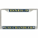 USS Chandler DMS-9 License Plate Frame
