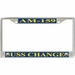 USS Change AM-159 License Plate Frame
