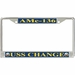 USS Change AMc-136 License Plate Frame