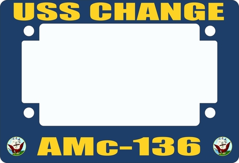 USS Change AMc-136 Motorcycle Frame