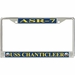 USS Chanticleer ASR-7 License Plate Frame