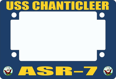 USS Chanticleer ASR-7 Motorcycle Frame