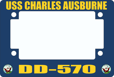 USS Charles Ausburne DD-570 Motorcycle Frame