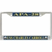 USS Charles Carroll APA-28 License Plate Frame