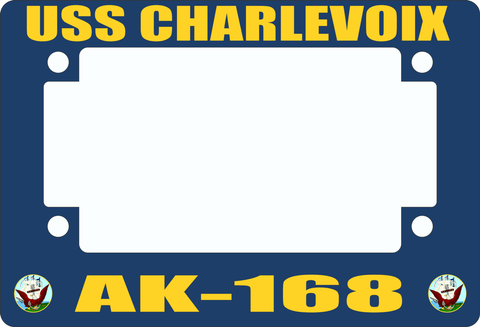 USS Charlevoix AK-168 Motorcycle Frame