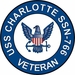 USS Charlotte SSN-766 Veteran Decal Sticker