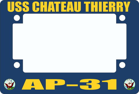 USS Chateau Thierry AP-31 Motorcycle Frame
