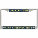 USS Chepachet AO-78 License Plate Frame