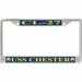 USS Chester CL-27 License Plate Frame