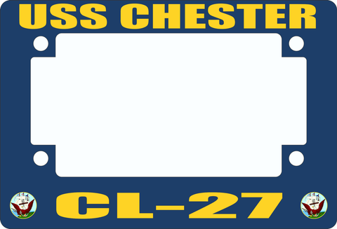 USS Chester CL-27 Motorcycle Frame