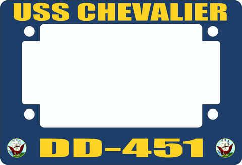 USS Chevalier DD-451 Motorcycle Frame