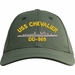 USS Chevalier DD-805 Custom Embroidered Cap