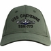 USS Cheyenne SSN-773 Blue Water Dolphins Submarine Embroidered Cap
