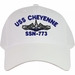 USS Cheyenne SSN-773 Blue Water Dolphins Submarine Embroidered Cap