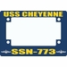 USS Cheyenne SSN-773 Motorcycle Frame