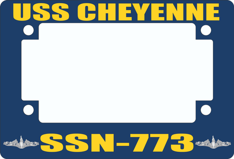 USS Cheyenne SSN-773 Motorcycle Frame