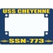 USS Cheyenne SSN-773 Motorcycle Frame