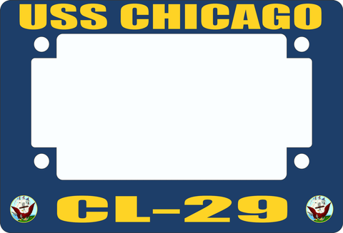 USS Chicago CL-29 Motorcycle Frame