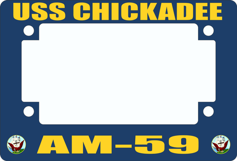 USS Chickadee AM-59 Motorcycle Frame