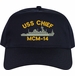 USS Chief MCM-14 Embroidered Ship Cap