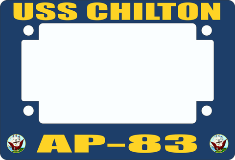 USS Chilton AP-83 Motorcycle Frame