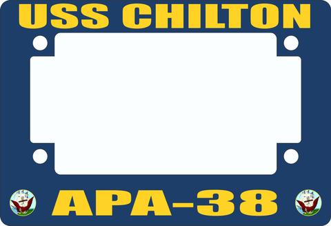 USS Chilton APA-38 Motorcycle Frame