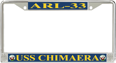 USS Chimaera ARL-33 License Plate Frame