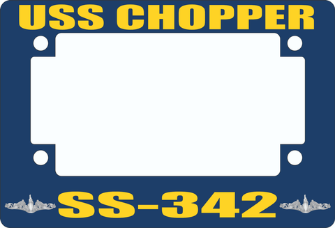 USS Chopper SS-342 Motorcycle Frame
