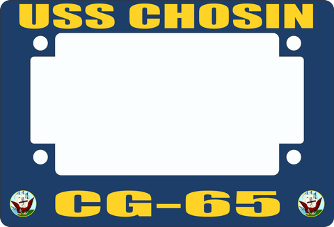USS Chosin CG-65 Motorcycle Frame