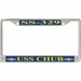 USS Chub SS-329 License Plate Frame