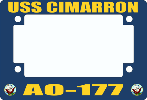 USS Cimarron AO-177 Motorcycle Frame