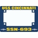 USS Cincinnati SSN-693 Motorcycle Frame