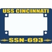 USS Cincinnati SSN-693 Motorcycle Frame