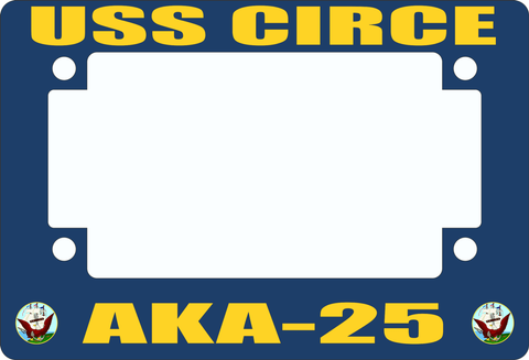 USS Circe AKA-25 Motorcycle Frame