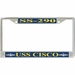 USS Cisco SS-290 License Plate Frame