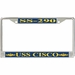 USS Cisco SS-290 License Plate Frame