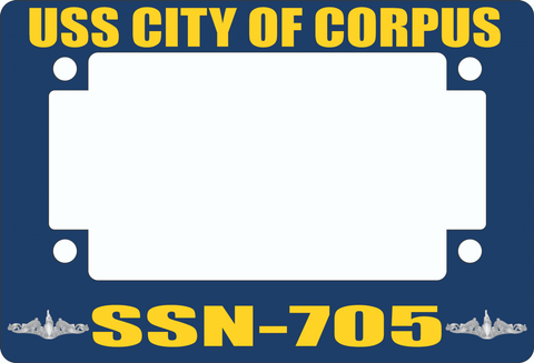 USS City of Corpus SSN-705 Motorcycle Frame