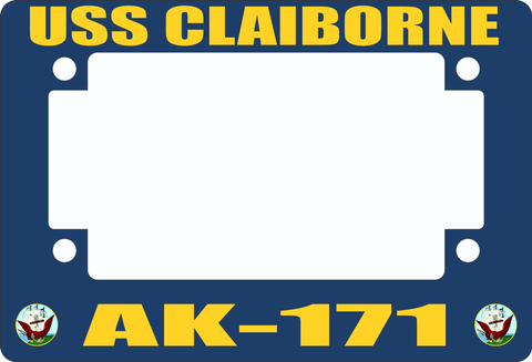 USS Claiborne AK-171 Motorcycle Frame