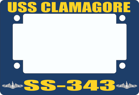 USS Clamagore SS-343 Motorcycle Frame