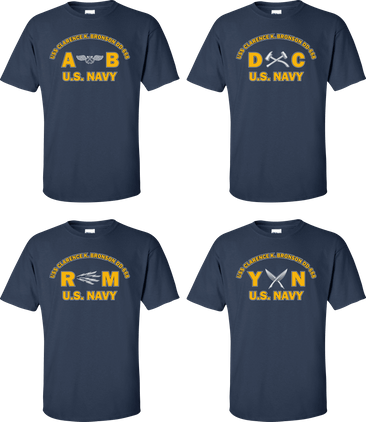 USS CLARENCE K. BRONSON DD-668 Rates Apparel