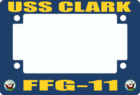 USS Clark FFG-11 Motorcycle Frame