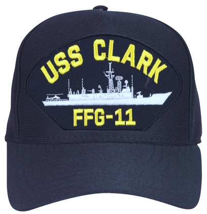 USS Clark FFG-11 Ship Cap