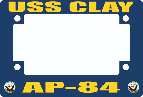 USS Clay AP-84 Motorcycle Frame